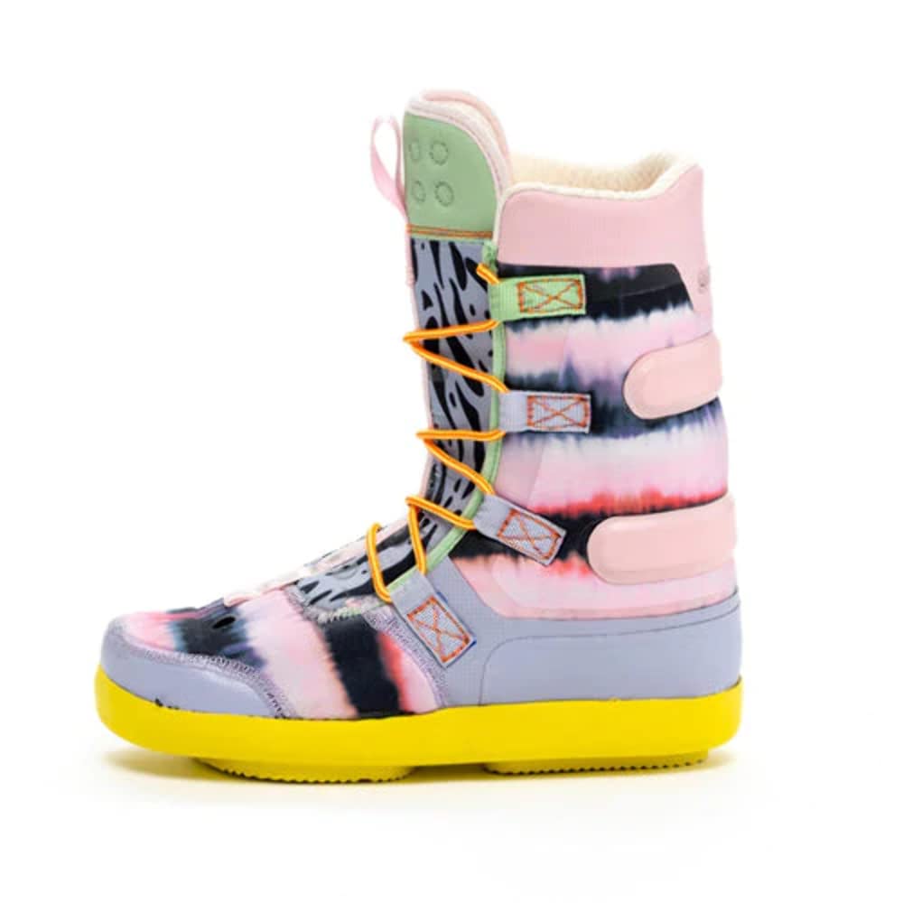 Obrien Border Open Toe Wakeboard Bindings 2022 - Black 6/10 UK