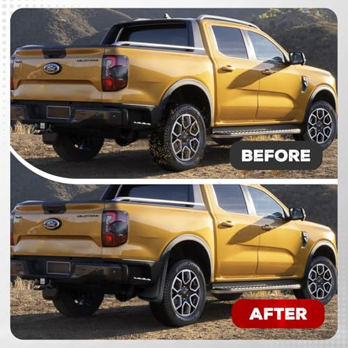 Image of Tecoom No Drill Mud Flaps Custom fit for Ford Maverick 2022-2025, Set of 4