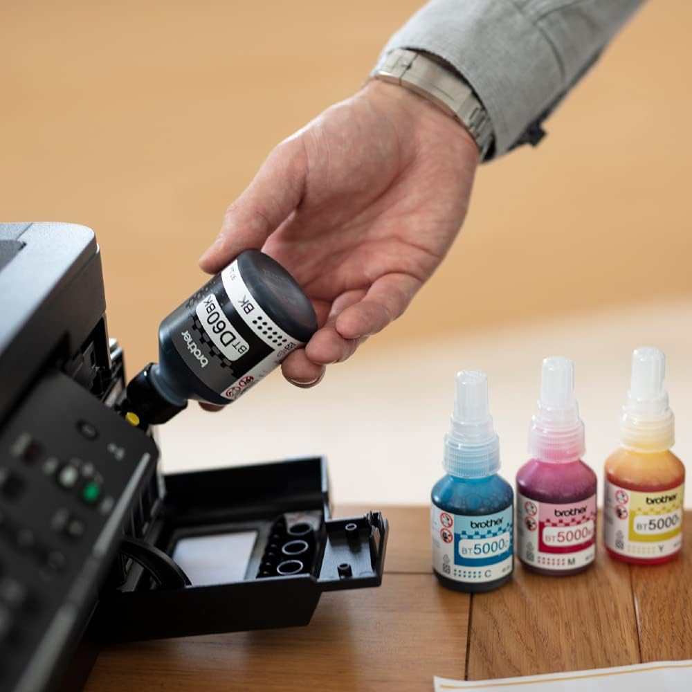 Brother Wireless All In One Ink Tank Printer, DCP-T720DW, Automatic 2 Sided Features, Mobile & Cloud Print And Scan, High Yield Bottles