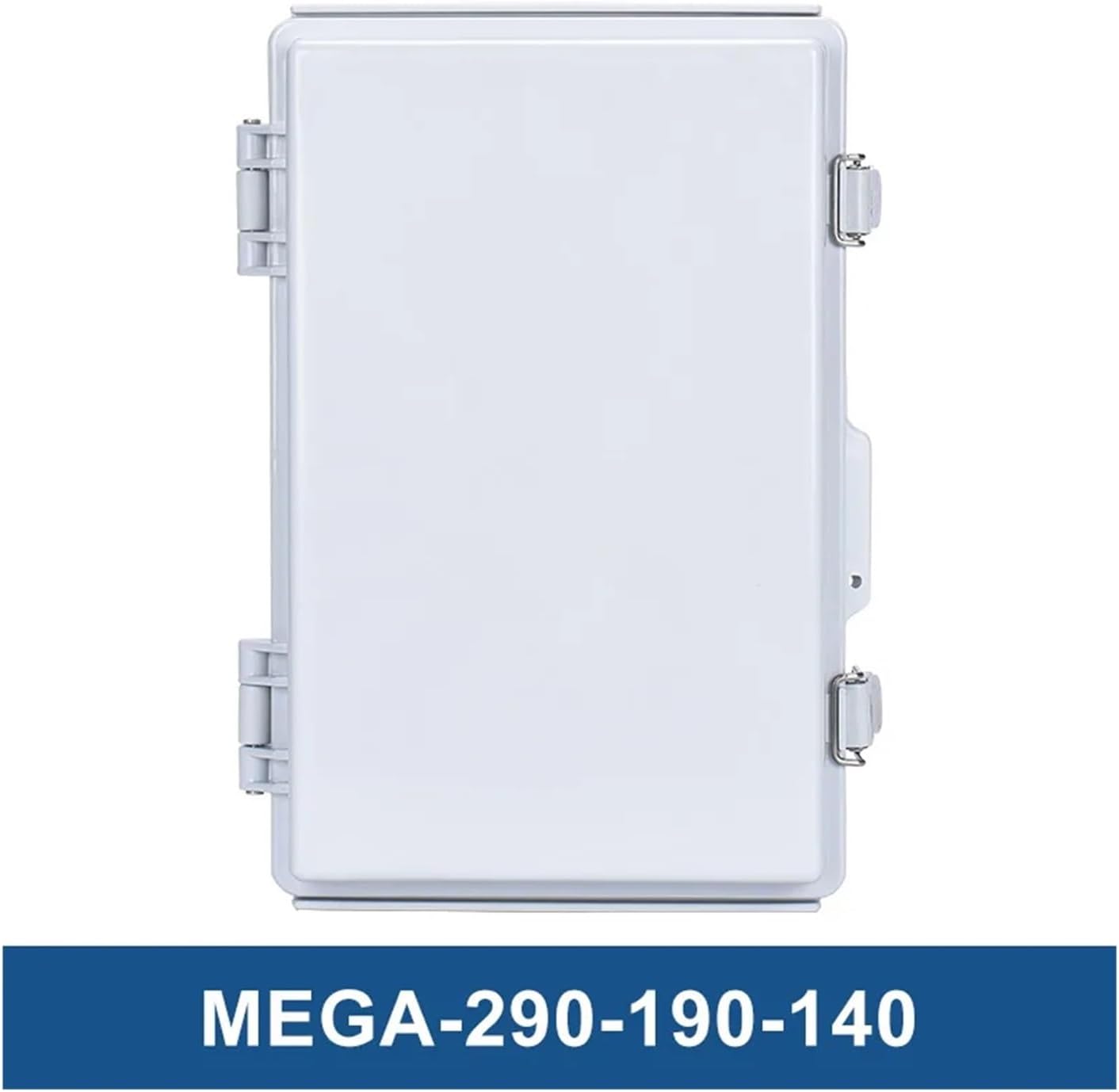 ABS Waterproof Plastic Enclosure with Hasp Electrical Distribution Box Electrical Junction Box Outdoor Sealed Switch Power Case(150-150-90 H,50A)