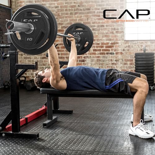 CAP Barbell 2-Inch Olympic Cast Iron Plate Weight Set | 75-285 lbs | Multiple Options - Image 6
