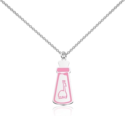 BLEOUK Llama Poison Necklace Poison Danggle Pendant The Movie Fans Gift Poison Jewelry