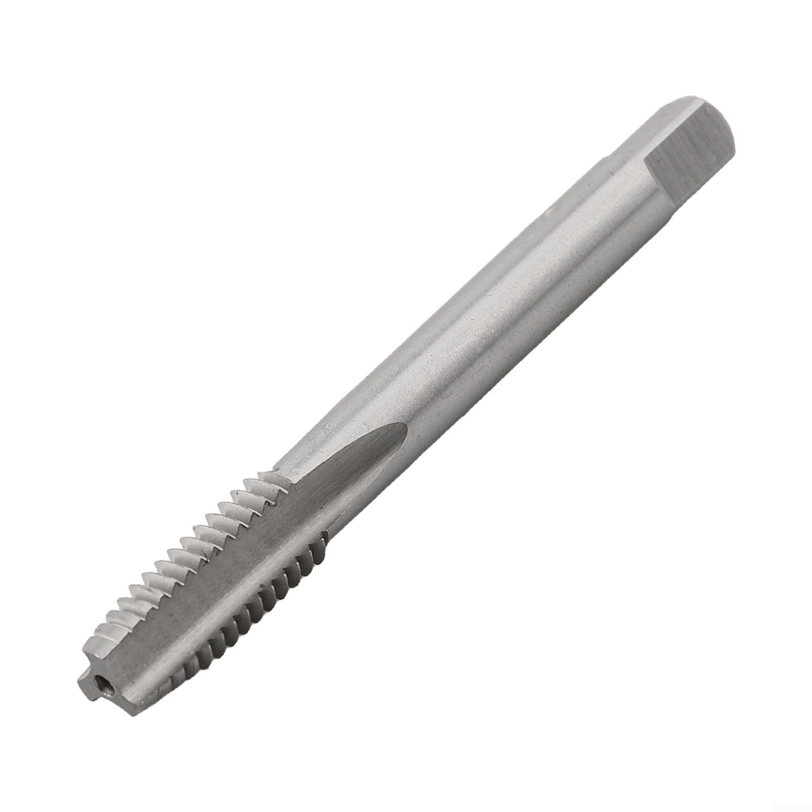 Maschio filettato a spirale 3/8-16 UNC, acciaio ad alta velocità (per HSS) non rivestito con 3 scanalature per maschiatura a foro passante in acciaio inossidabile, alluminio e lieve