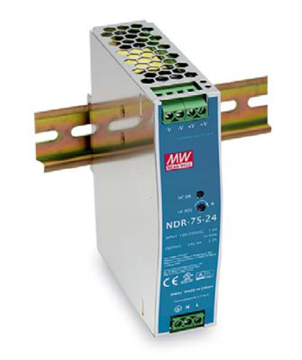 LevelOne POW-2432, 24-V-DC-Industrienetzteil, 75 W, DIN-Schiene, -20 ~ +70 ℃