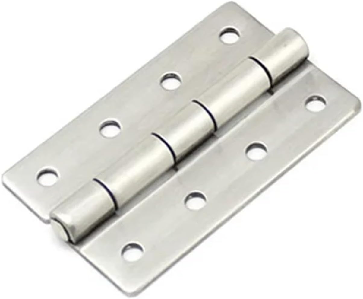 Heavy Duty Load-Bearing Hinges 304 Stainless Steel/Iron Folding in Large Mechanical Equipment Hardware Accessories 1Pcs(Iron)