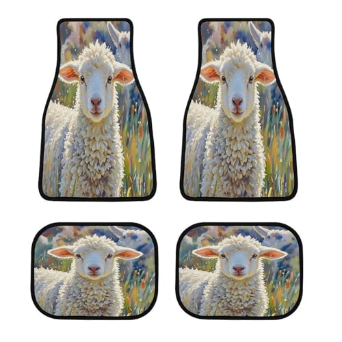 Tapis de sol de voiture contre l'usure de moquette pour berline et camionnette