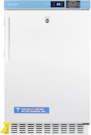 ACCUCOLD ACR45LCALSTO 20" Wide Built-In All-Refrigerator, ADA Compliant, 2.65 cu.ft Capacity, High/low temperature alarm, NIST Calibrated Temperature Display, Step-to-open Door Pedal