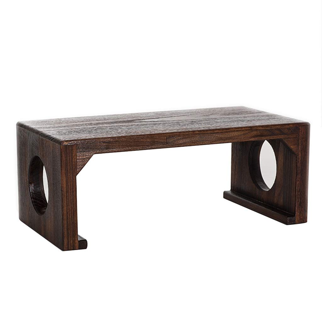 Table d'apprentissage de la peinture en bois massif marron robuste