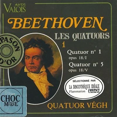 Beethoven: String Quartets, Nos 1 and 5