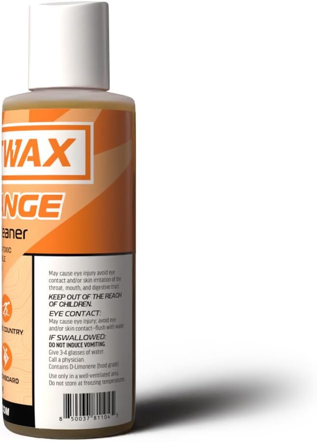 Eco Orange - Citrus Scented Ski Base Cleaner - Wax Remover (8 Fl Oz)