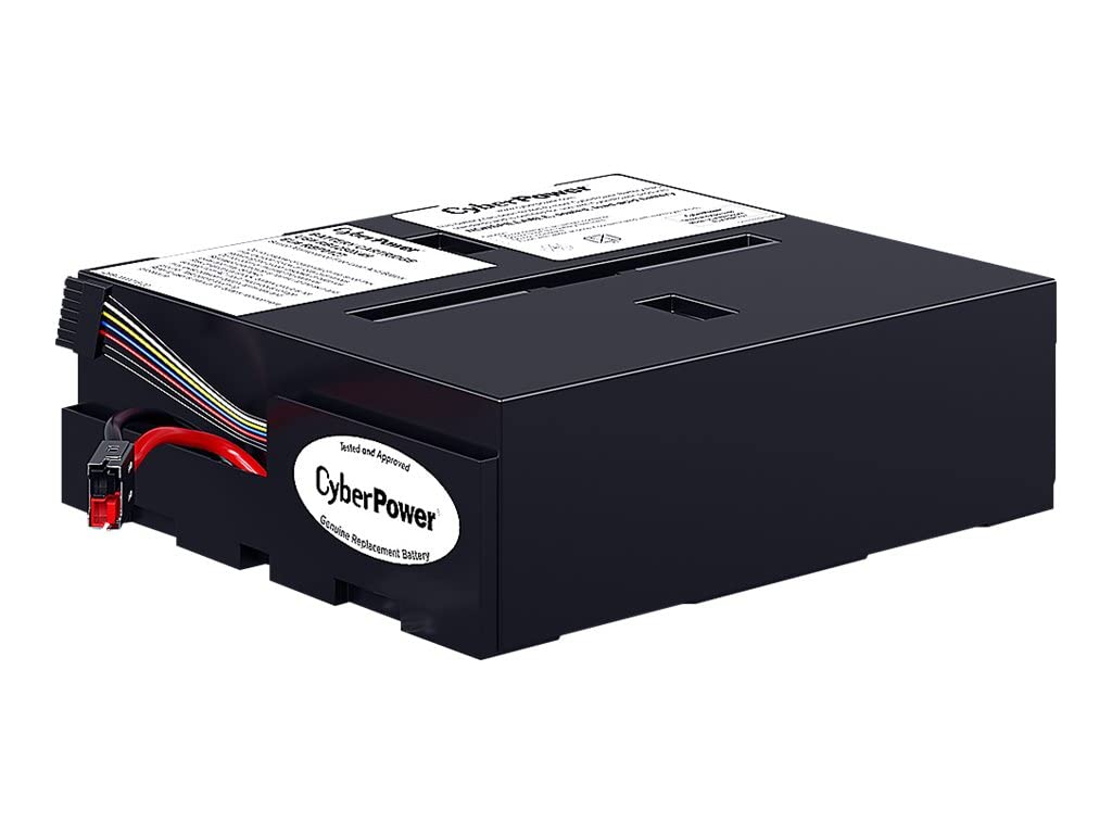 CyberPower RBP0127 Replacement Battery Pack für USV PR750ERT2U, 48 Vdc Batteriepack mit 4 wartungsfreien versiegelten Blei-Gel-Batterien, auslaufsicher für zuverlässige Strompufferung, 223x69x330 mm