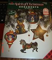 Plaid Spirit of Christmas Ornaments 20 Projects B002O94JGQ Book Cover
