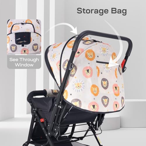 Little Pumpkin - Kiddie Kingdom Baby Stroller - Pram for Baby/Kids - Image 5