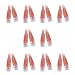C&E Cat5e 5-Foot Snagless/Molded Boot Ethernet Crossover Cable, Orange, Pack of 10 (CNE54534)