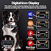 Shock Collar for Dogs, Rechargeble Dog Shock Collar with Remote Control for Medium Large Dogs 40-120lbs, IP68 Waterproof Dog Training Collar with Beep Vibration and Static #1