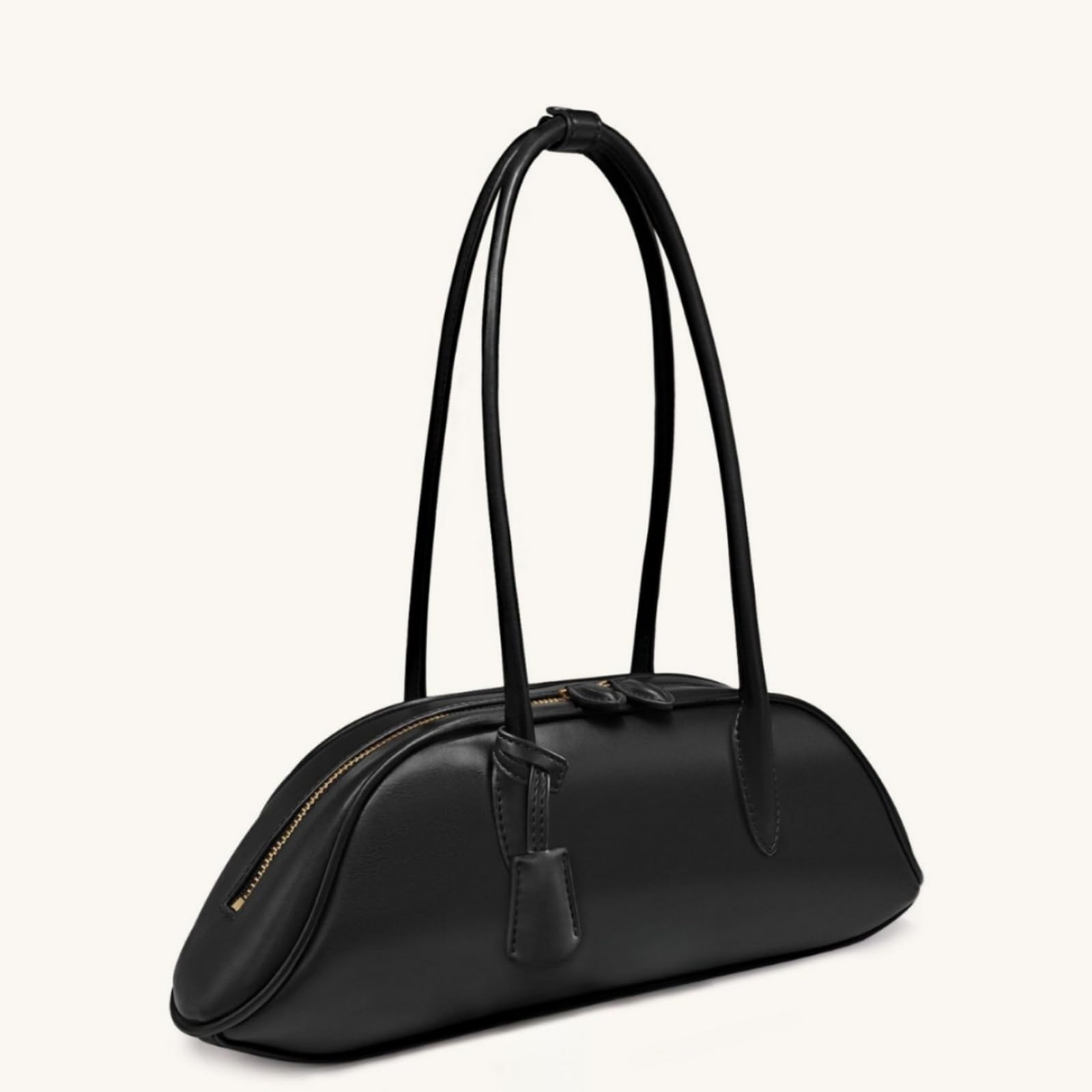 Borsa Donna A Spalla da Donna, Shell Pu con Chiusura Cerniera per Festa Matrimonio Lavoro Shopping Viaggio Occasioni Giornaliere