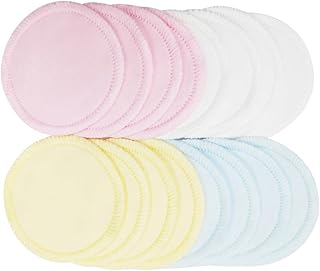 STAHAD 8 Pçs Almofadas Removedoras De Esmalte De Algodão Para Maquiagem Panos De Limpeza Facial Laváveis Almofadas De Removedor De Maquiagem Para Rosto Almofadas De Algodão Redondas
