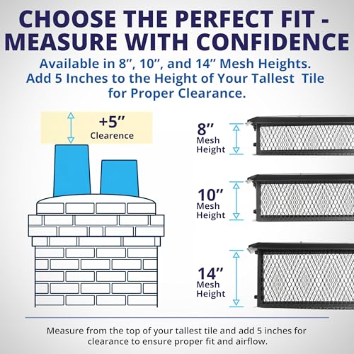 HY-GUARD Multi-Flue Chimney Cap, 14" x 21" x 8"H, Galvanized Steel by HY-GUARD - Image 5