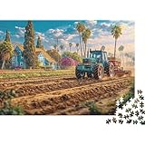 🌸Concediti una piacevole pausa relax! La nostra linea di puzzle da Rural Tractor Scene 1000 pezzi è il regalo perfetto per chi ama ritagliarsi un momento di svago e di relax mettendo alla prova le proprie abilità logiche e di concentrazione