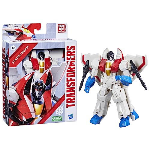 Transformers Generations Toys Authentics Starscream Action Figure (7”), Red - image 1