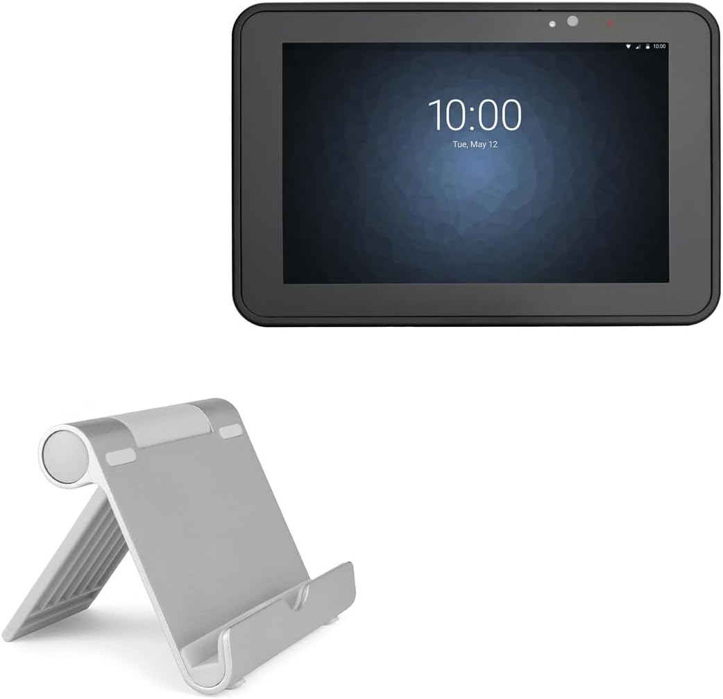 BoxWave Stand and Mount Compatible with Zebra ET55 (10.1 in) - VersaView Aluminum Stand, Portable, Multi Angle Viewing Sturdy
