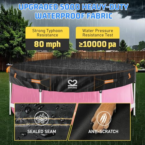 Cubierta solar redonda para piscina 12ft resistente miniatura 3