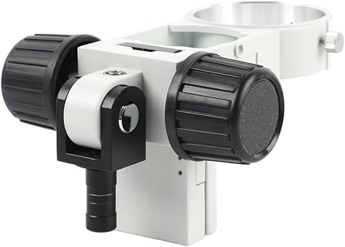 Miniatura 2 de Kit de accesorios para microscopio de 2.992 in de diámetro, soporte de enfoque ajustable con cola, accesorios para microscopio (color negro)