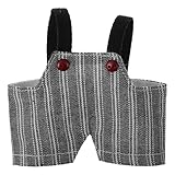 Facile à habiller : la conception simple de ces vêtements de poupée DIY permet un habillage facile, ce qui les rend parfaits pour confectionner des tenues d'ours et habiller des vêtements en peluche