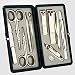 World No. 1. Three Seven (777) Travel Manicure Grooming Kit Nail Clipper Set (10 PCs, TS-2100BG), MADE IN KOREA, SINCE 1975.