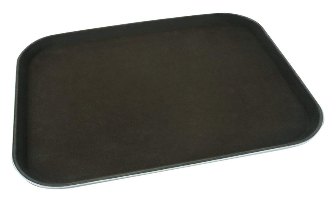 Vassoio Antiscivolo Rettangolare, 45 x 65 cm, Nero