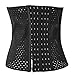 YOUTHINK Damski trener talii, dla kobiet, body modelujące sylwetkę, korekta masy ciała podczas uprawiania sportu, utraty wagi, czarny, XL