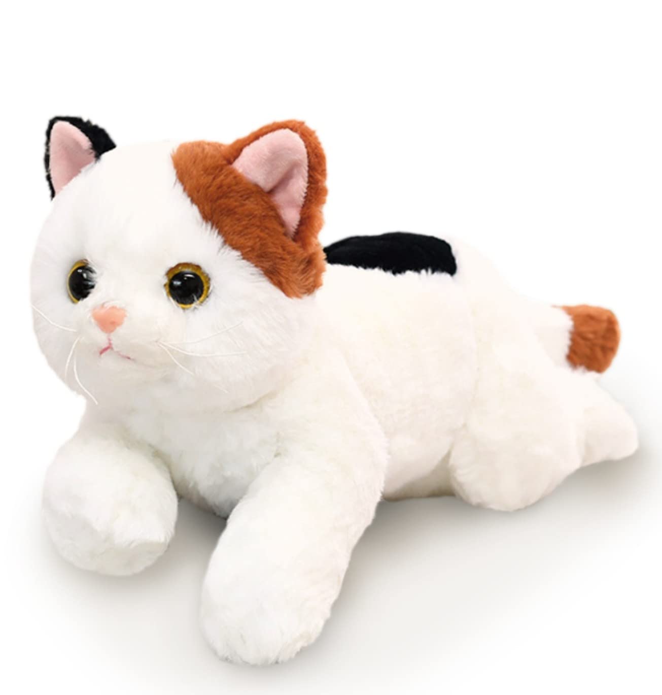 Amazon.co.jp: 三毛猫 ぬいぐるみ 50cm ネコ 猫 抱き枕 リアル 生々 