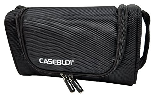Casebudi Ski And Snowboard Goggle Case | Holds All Types Of Goggles (Black Ballistic Nylon) #TOP1