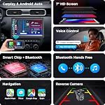 7" Double Din Car Stereo Carplay & Android Auto - Image 3