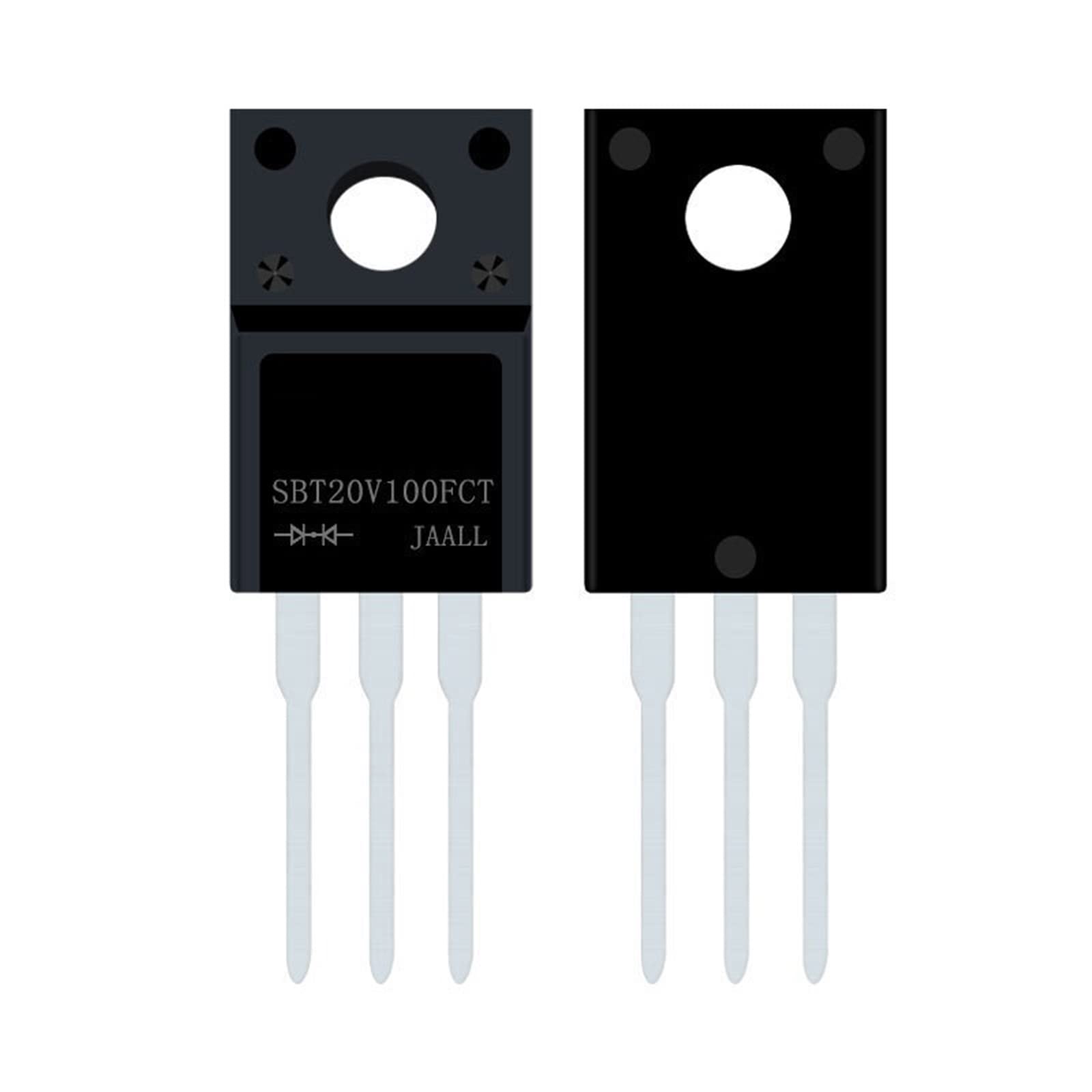 MIELEU 50pc SBT20V100FCT Diodo Schottky a Bassa Tensione 20A100V VF Basso
