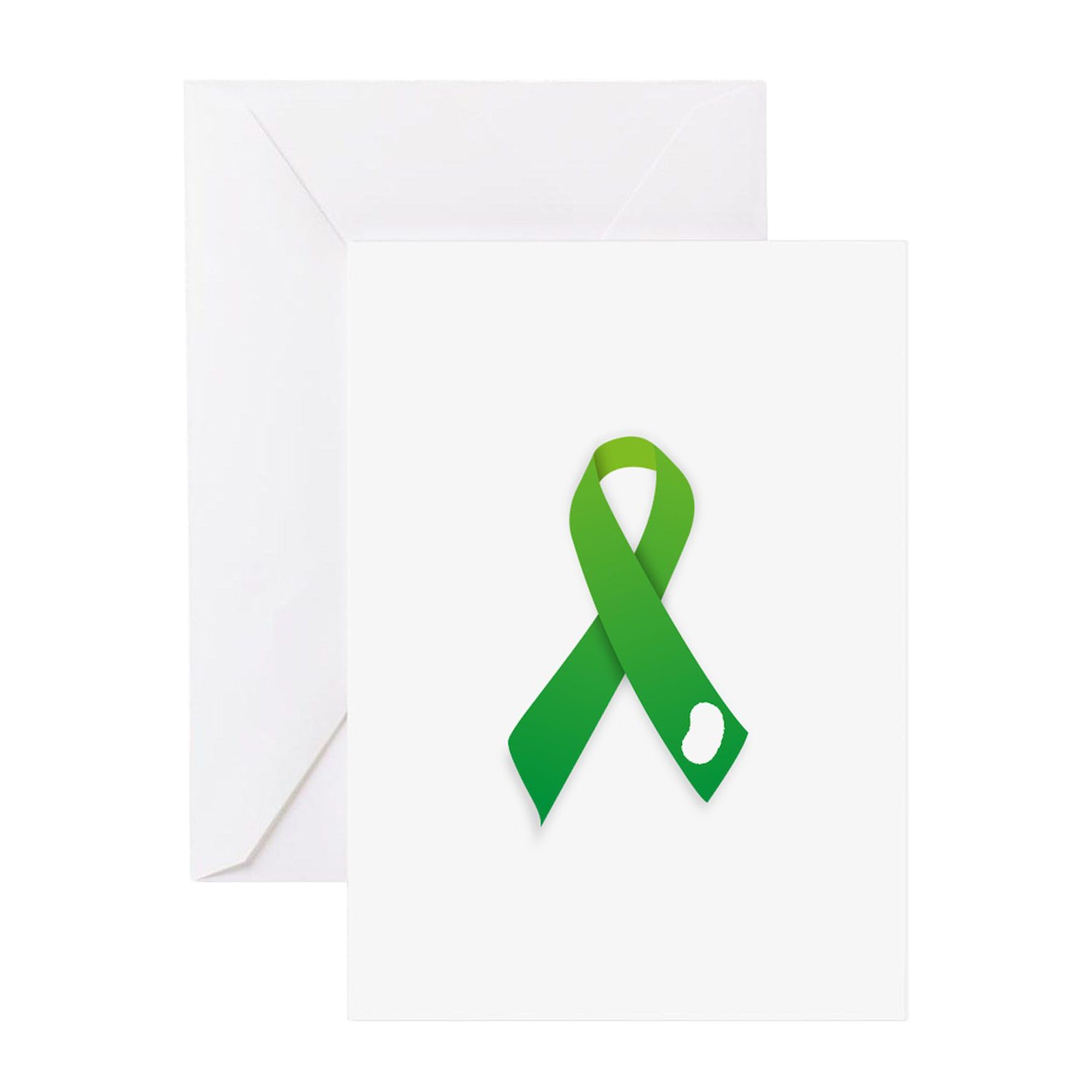 CafePress Kidney Donation Awareness Folded Greeting Card Matte
