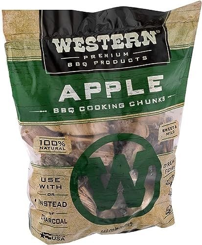 Western Premium BBQ Products Apple BBQ Cooking Chunks, 549 cu in (Pack of 1)