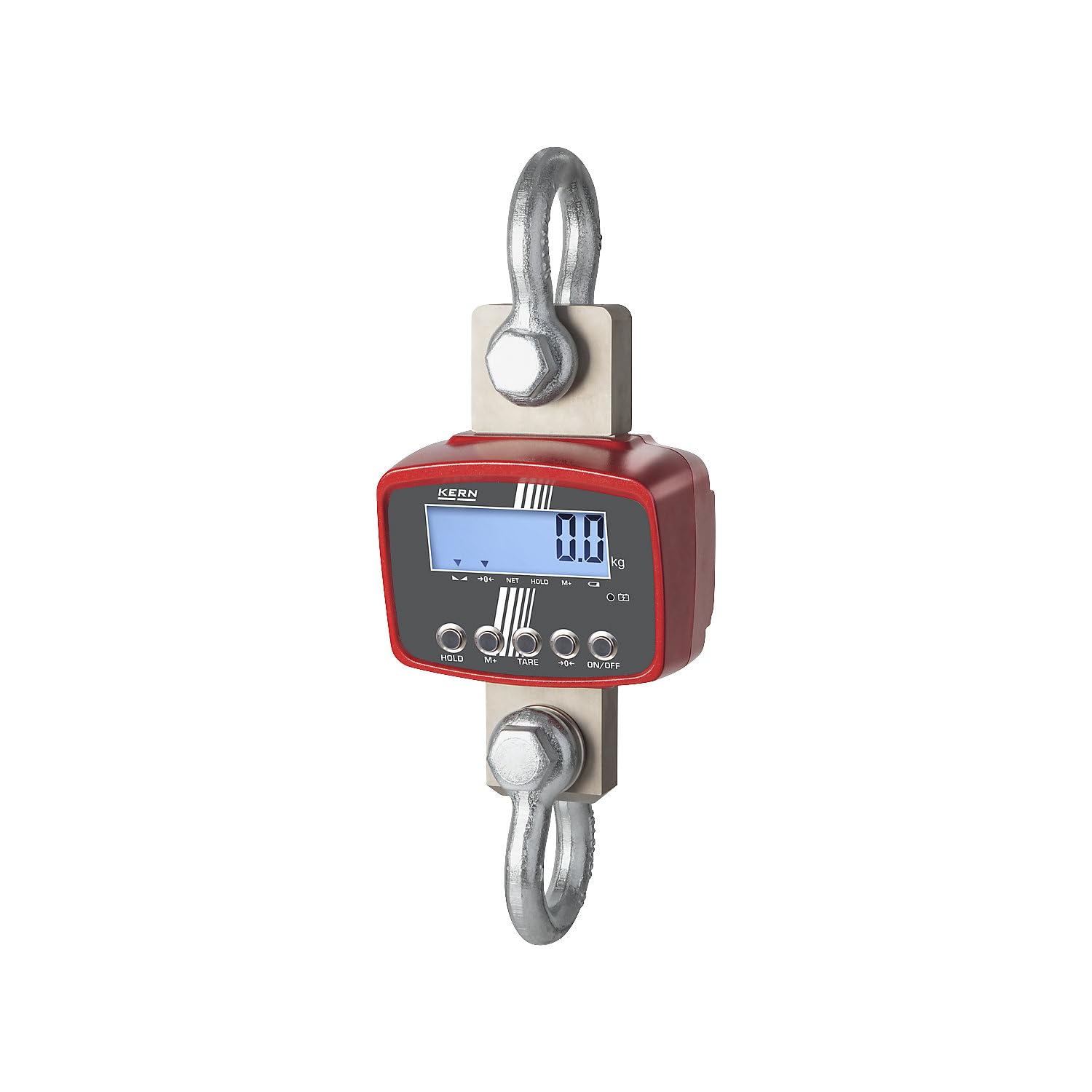 KERN HFD 10T-3 HFD Robuste Hochauflösende Kranwaage bis 12 Tonnen, Messbereich 3000/6000/12000kg, Ablesbarkeit 1000/2000/5000g