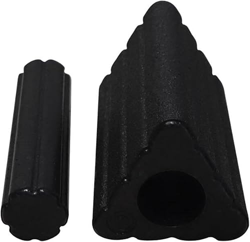 2 en 1 Triángulo Yoga Block EPP rodillo de espuma portátil entrenamiento espalda cuello piernas masaje adulto fácil limpieza columna de yoga