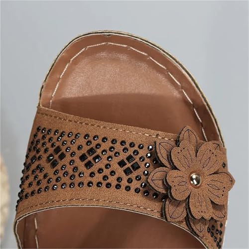 Summer Women Wedge Open Toe Sandals Vintage Casual Female4