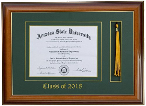 3Art Diploma Tassel Frame 8.5X11 Black/Black (Customizable) 2021 #TOP6