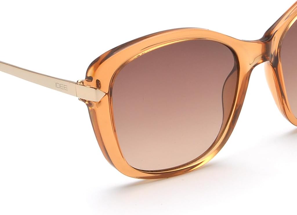 IDEE IDS2887C1SG Women's 100% UV Protected Sunglasses Large Shape Square