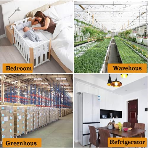 Termómetro Aigumi digital impermeable para frigorífico, con pantalla LCD fácil de leer