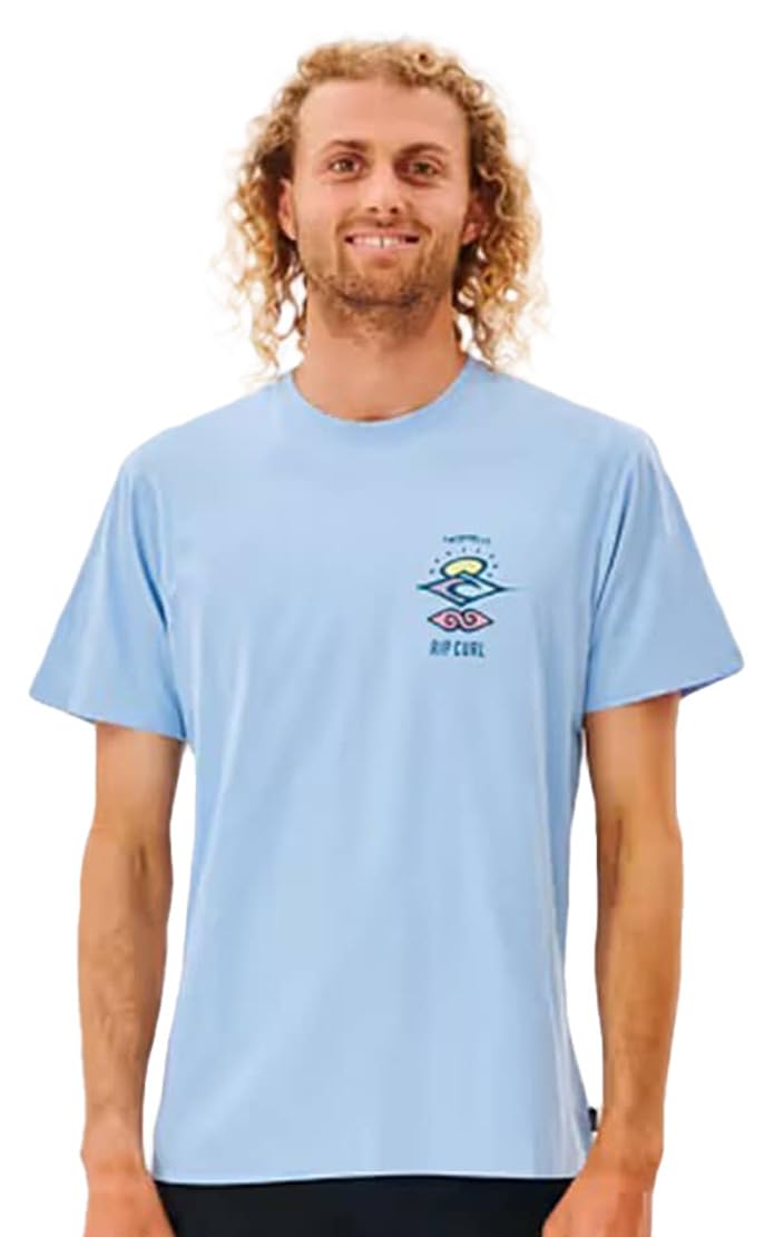 Rip CurlMen's Graphic Short Sleeve Crew Neck T-Shirt, Standard Fit