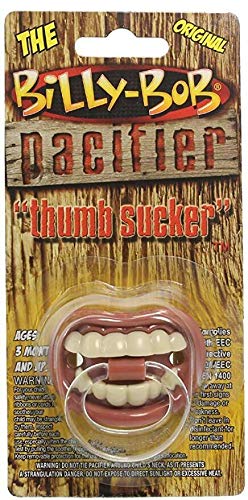 Billy Bob Teethe Thumb Sucker Pacifier #TOP1