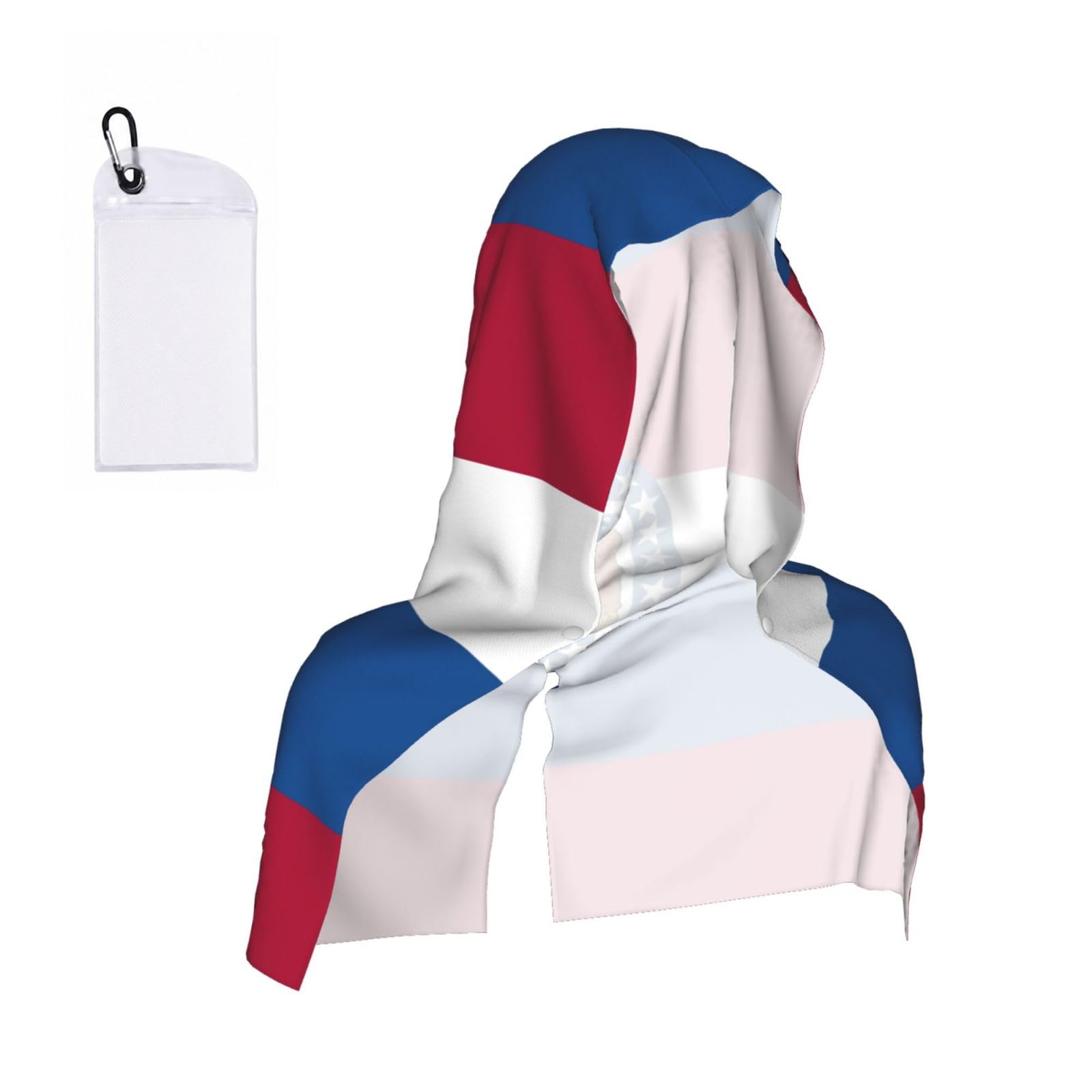 ZYJHYY Missouri State Flag Print Unisex Swimming Towel Practical Camping Towel Skin-Friendly Cooling Towel For Workout Training