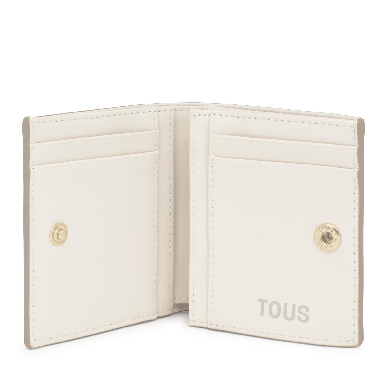 Tous Cartera Pequeña Beige, para Mujer, Medidas 8,7 x 10 x 3 cm, Colección Kaos Mini Lines