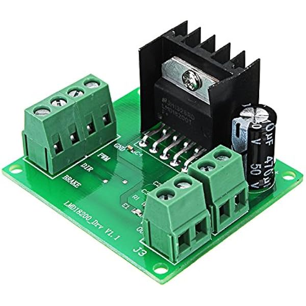 3 A 75 W DC Pwm regulowany moduł sterownika silnika Lmd18200T dla Arduino