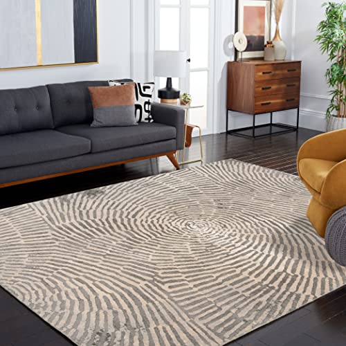 Tapete Safavieh Meadow 5'3" x 7'6" Taupe miniatura 2