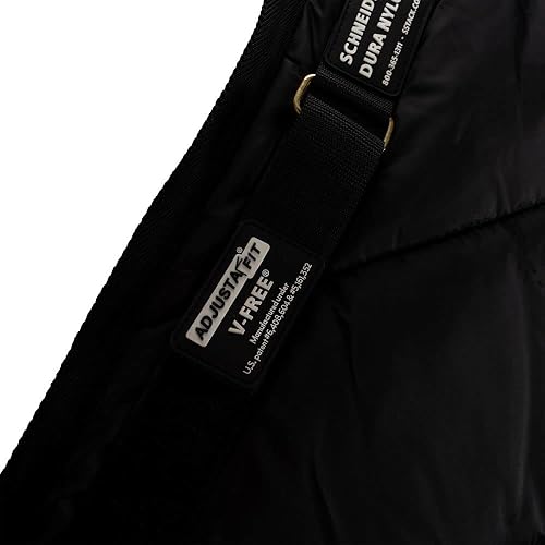 Miniatura 3 de V-Free Nylon Blanket Liner for Horses  Deep V Closed Front  Customizable Neck Size  Insulated Warmth & Breathability